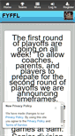 Mobile Screenshot of fyffl.com